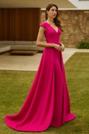 Vestido largo de Marfil Barcelona - 8J1J9R