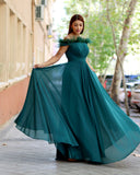 Barcelona Ivory Long Dress - 8J204