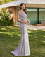 Barcelona Ivory Long Dress - 8J212