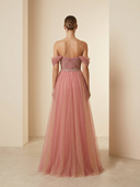 Vestido largo de Marfil Barcelona - 8J249