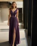 Langes Elfenbeinkleid Barcelona - 8J276