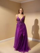 Vestido largo de Marfil Barcelona - 8J2B0