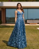 Langes Elfenbeinkleid Barcelona - 8J2B3