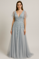 Vestido largo de Marfil Barcelona - 8J2B9