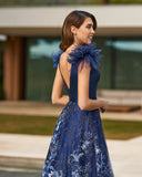 Langes Elfenbeinkleid Barcelona - 8J2C7