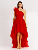 Vestido largo de Marfil Barcelona - 8J2D4