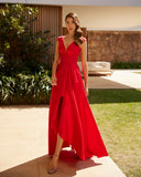 Elfenbeinfarbenes Barcelona-Midikleid - 8J2H6