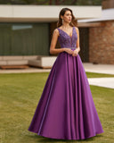 Langes Elfenbeinkleid Barcelona - 8J2J3