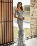 Vestido largo de Marfil Barcelona - 8J294