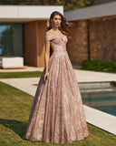 Vestido largo de Marfil Barcelona - 8J2A6