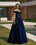 Vestido largo de Marfil Barcelona - 8J2A6