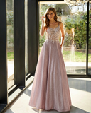 Vestido largo de Marfil Barcelona - 8J2A7