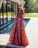 Vestido largo de Marfil Barcelona - 8J2B5