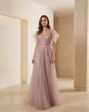 Vestido largo de Marfil Barcelona - 8J2B9