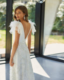 Vestido largo de Marfil Barcelona - 8J2C5N