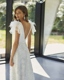 Vestido largo de Marfil Barcelona - 8J2C5N