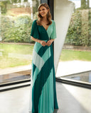 Vestido largo de Marfil Barcelona - 8J1E7