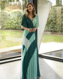 Vestido largo de Marfil Barcelona - 8J1E7