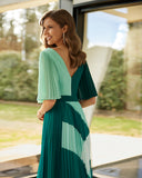 Vestido largo de Marfil Barcelona - 8J1E7