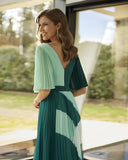 Vestido largo de Marfil Barcelona - 8J1E7