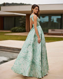 Vestido largo de Marfil Barcelona - 8J2F0