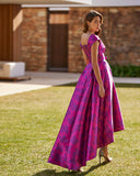 Vestido midi de Marfil Barcelona - 8J2F9