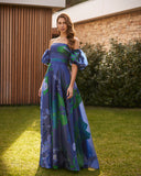 Vestido largo de Marfil Barcelona - 8J2G2