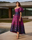 Vestido midi de Marfil Barcelona - 8J2G9