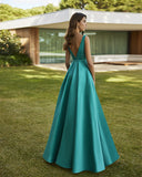 Vestido largo de Marfil Barcelona - 8J2J1