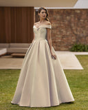 Vestido largo de Marfil Barcelona - 8J2J2