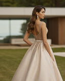 Vestido largo de Marfil Barcelona - 8J2J4