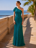 Vestido largo de Couture Club - 8M117