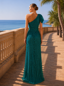 Vestido largo de Couture Club - 8M117