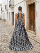 Vestido largo de Marfil Barcelona- 8M131