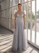 Vestido largo de Marfil Barcelona - 8M145