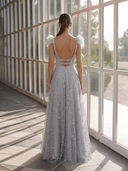 Vestido largo de Marfil Barcelona - 8M145