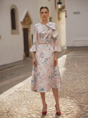 Vestido midi de Couture Club - 8M151