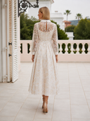 Vestido midi de Couture Club - 8M153
