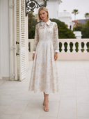 Vestido midi de Couture Club - 8M153