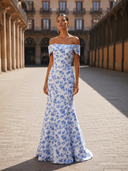 Vestido largo de Marfil Barcelona - 8M193