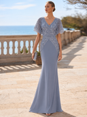 Vestido largo de Couture Club - 8M195