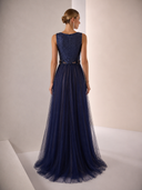 Vestido largo de Marfil Barcelona - 8M1A9
