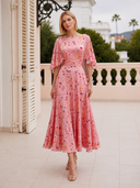 Vestido midi de Couture Club - 8M1B0