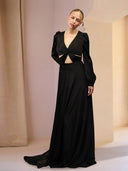 Vestido largo de Marfil Barcelona - 8M1B3