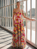 Vestido largo de Marfil Barcelona - 8M1B4