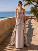 Vestido largo de Couture Club - 8M1C3