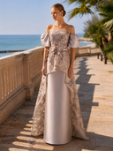Vestido largo de Couture Club - 8M1C3