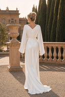 Vestido largo de Marfil Barcelona - 8M1C6N