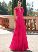 Vestido largo de Marfil Barcelona - 8M1D3