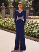 Vestido largo de Couture Club - 8M1E1